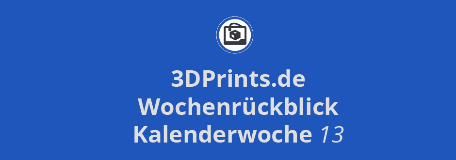 Wochenrückblick KW 13 – Schokoladen 3D-Drucker für unter 100 US-$, Dokumentation „Print The Legend“, Mamba3D bald auf Kickstarter